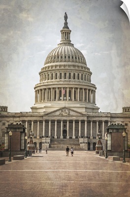 Washington DC Vintage Capitol