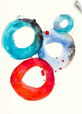 Watercolor Oval 3