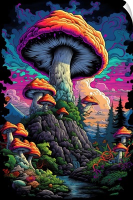 Giant Mushroom Early Morning