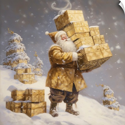 Santa With Gifts 2