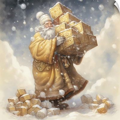 Santa With Gifts 4
