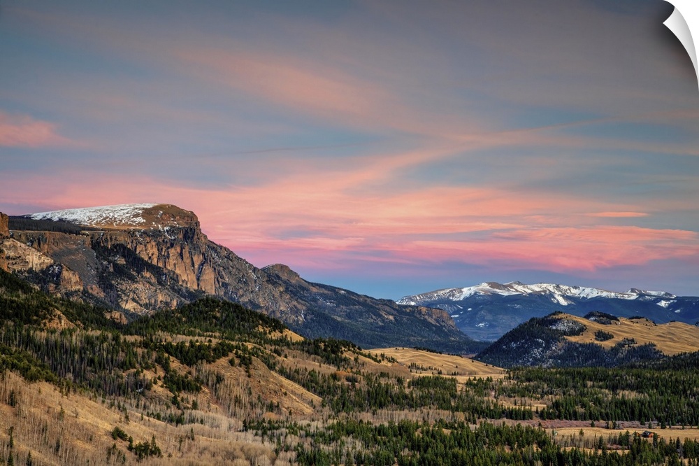 Sunset at Bristol Head in Colorado's San Juan Mountains can be a colorful affair, as the setting sun throws beautiful ligh...