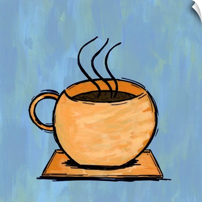 Coffee Mug Blue 4