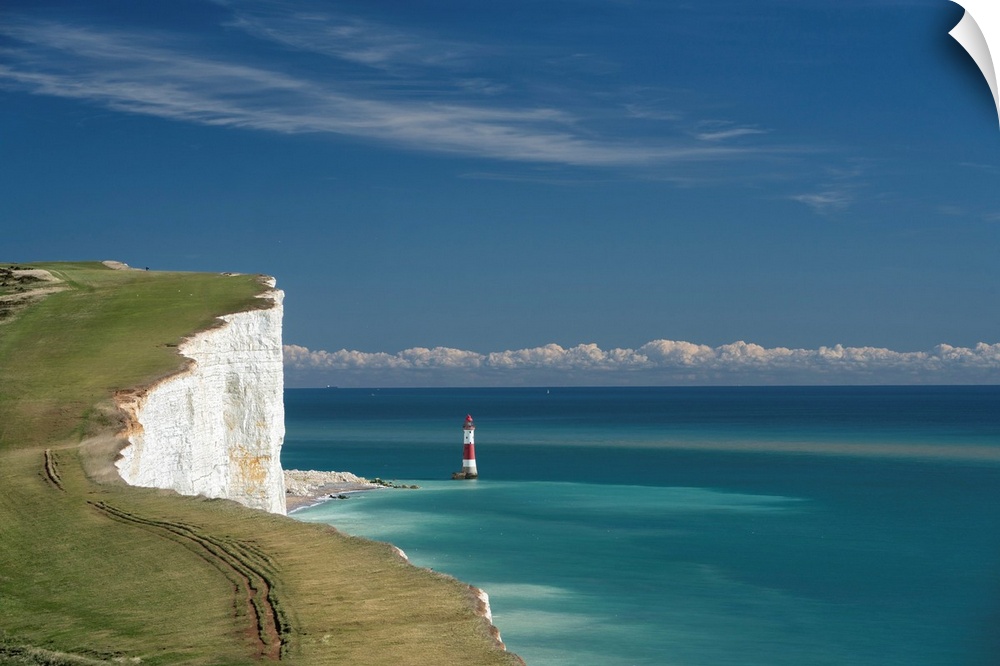 Beachy Head Lighthouse, seven sisters, UK.