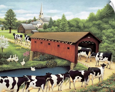 Cows in West Arlington