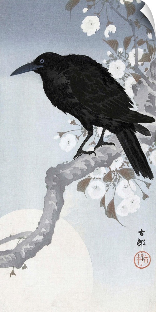 Crow at Full Moon, 1900-1930
