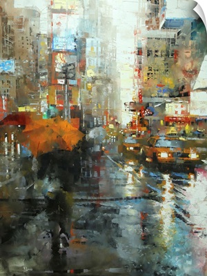 Manhattan Orange Umbrella