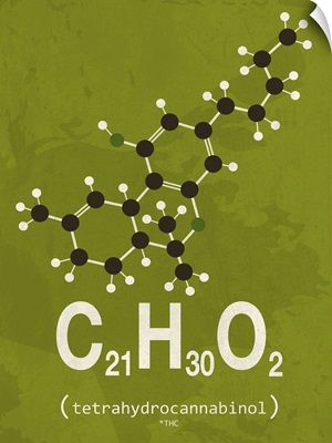 Molecule THC