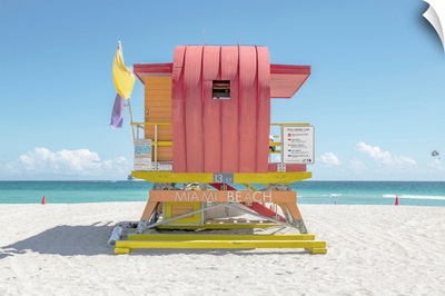 South Beach Lifeguard Chair 13th Street