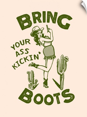 Ass Kickin Boots - Green