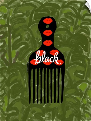 Black Fro Pick