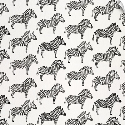 Black Zebras Pattern