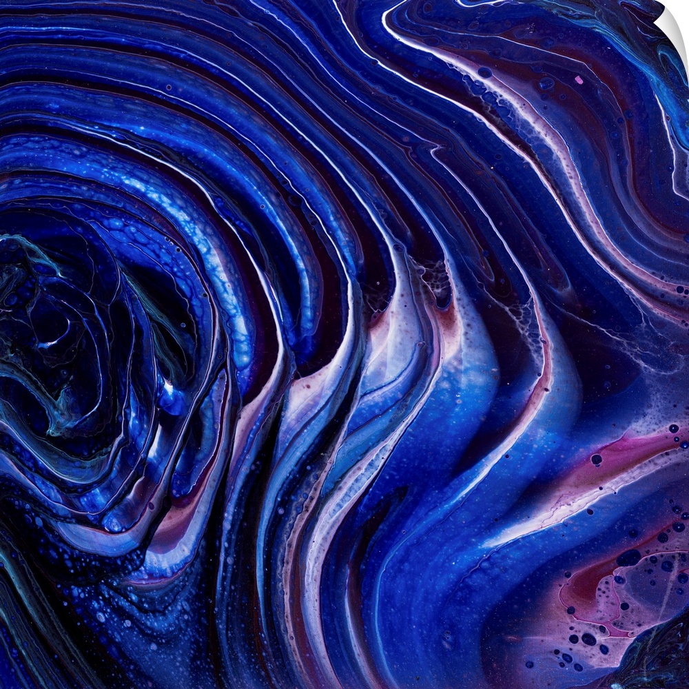 Blue And Purple Abstract 53