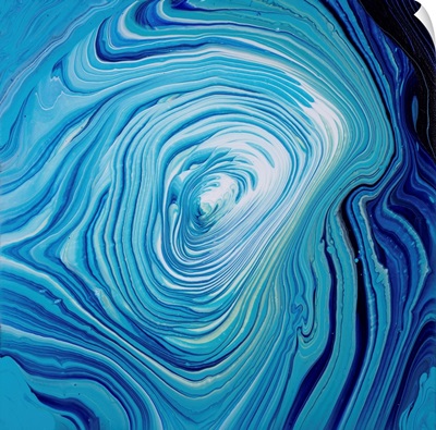 Blue Swirl Abstract 29