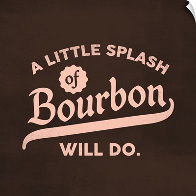 Bourbon Splash Lettering