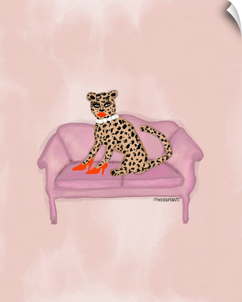Cheetah On The Couch