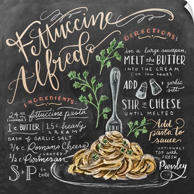 Cooking With Love Fettuccine Alfredo