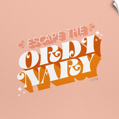 Escape The Ordinary - Blush Tangerine