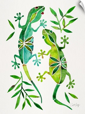 Green Geckos