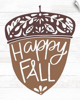 Happy Fall Acorn