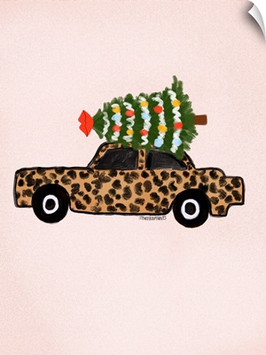 Leopard Car Christmas
