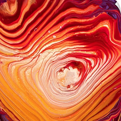Orange And Red Abstract 18