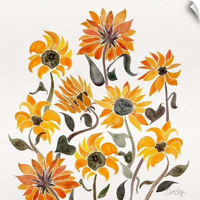 Sunflower Watercolor