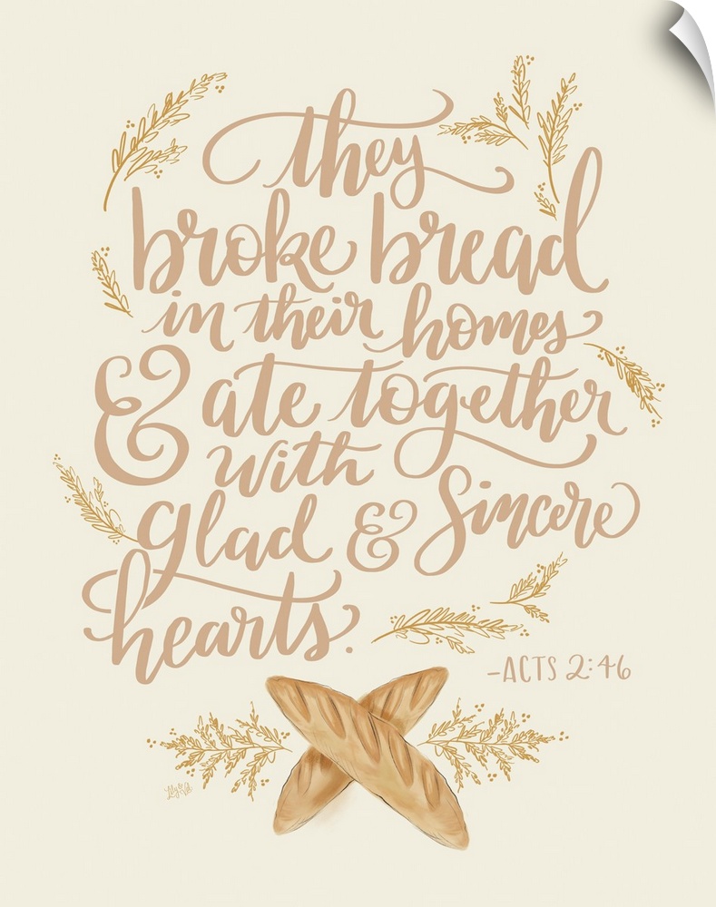 They Broke Bread