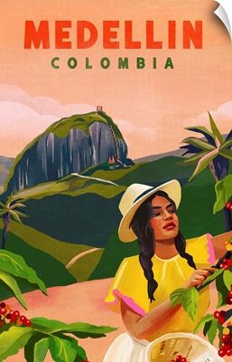 Travel Poster Medellin