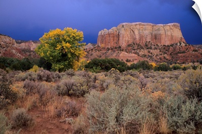 A butte often painted by Georgia OKeeffe on her Ghost Ranch