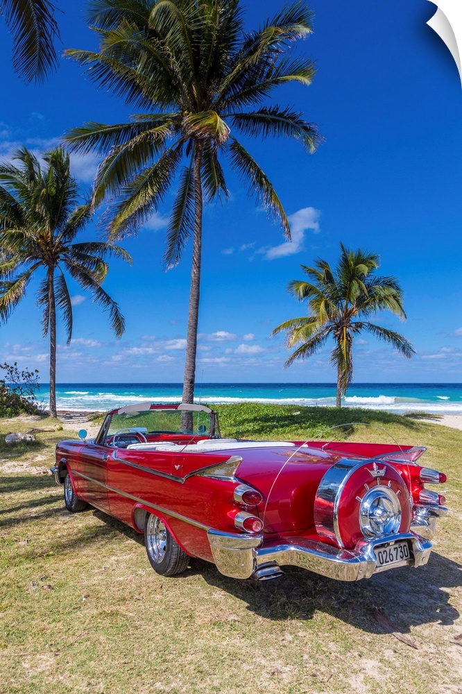 1959 Dodge Custom Loyal Lancer Convertible, Playa del Este, Havana, Cuba.