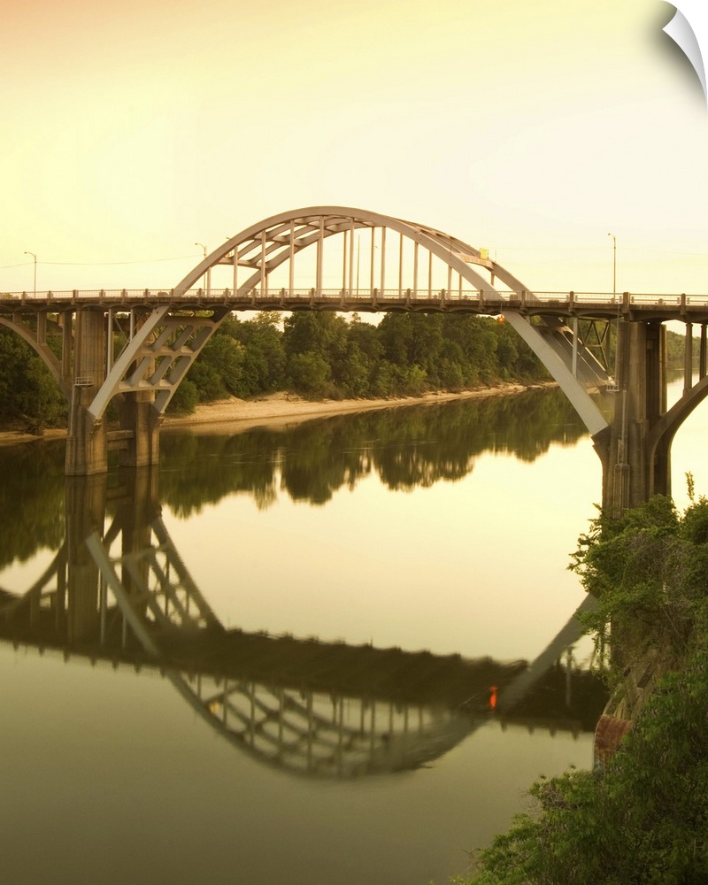 Alabama / Selma / Sunset / Edmund Pettus Bridge / American Civil Rights Movement Landmark /.Peaceful Demonstrators Attacke...
