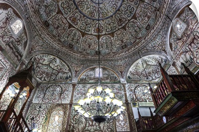 Albania, Tirana, Skanderbeg Square, Ethem Bey Mosque, interior