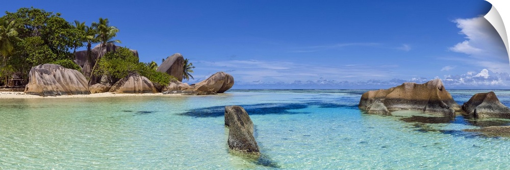 Anse Source d'Argent beach, La Digue, Seychelles.