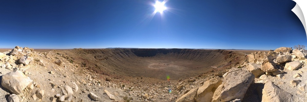 USA, Arizona, Barringer Meteorite Crater