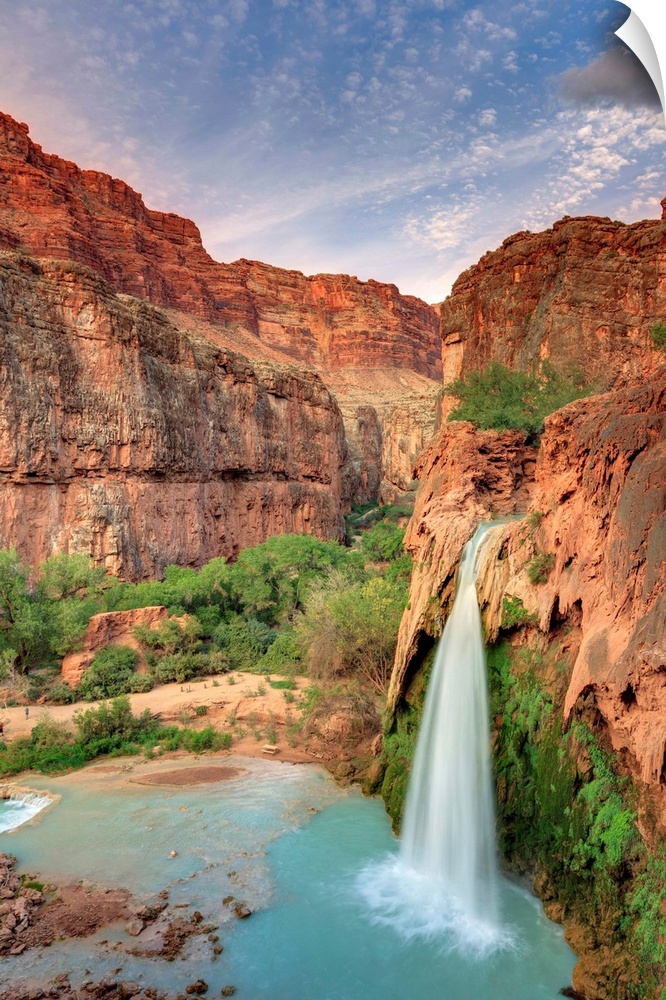 USA, Arizona, Gran Canyon, Havasu Canyon (Hualapai Reservation), Havasu Falls