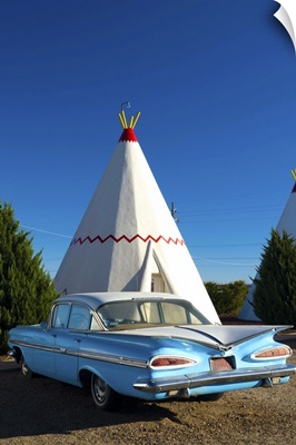 Arizona, Holbrook, Route 66, Wigwam Motel, Chevrolet Impala