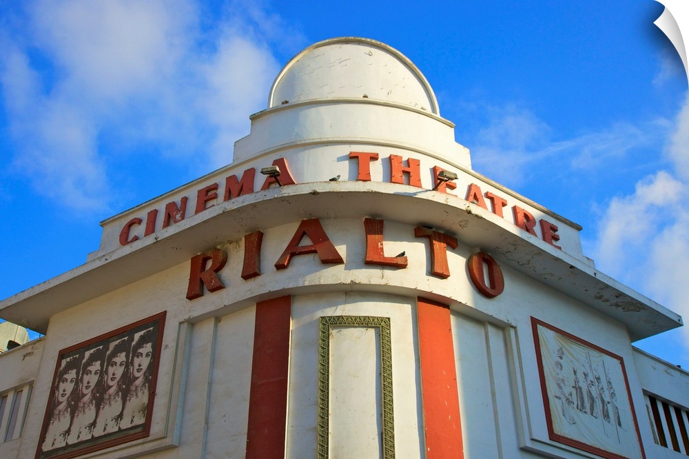 Art Deco Rialto Cinema, Casablanca, Morocco, North Africa.