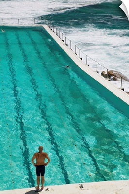 Australia, New South Wales, Sydney, Bondi Beach, Bondi Icebergs Swimming Club Pool
