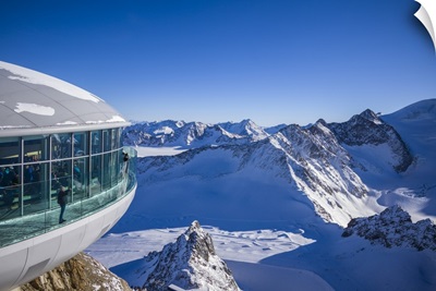 Austria, Tyrol, Pitztal, Mittelberg, Pitztal Glacier ski area