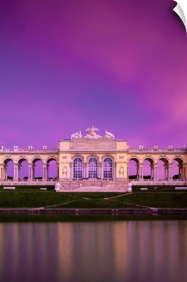 Austria, Vienna, The Gloriette in the gardens of Schonbrunn Palace