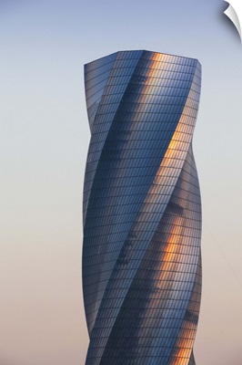 Bahrain, Manama, Bahrain Bay, United Tower also called The twisting tower