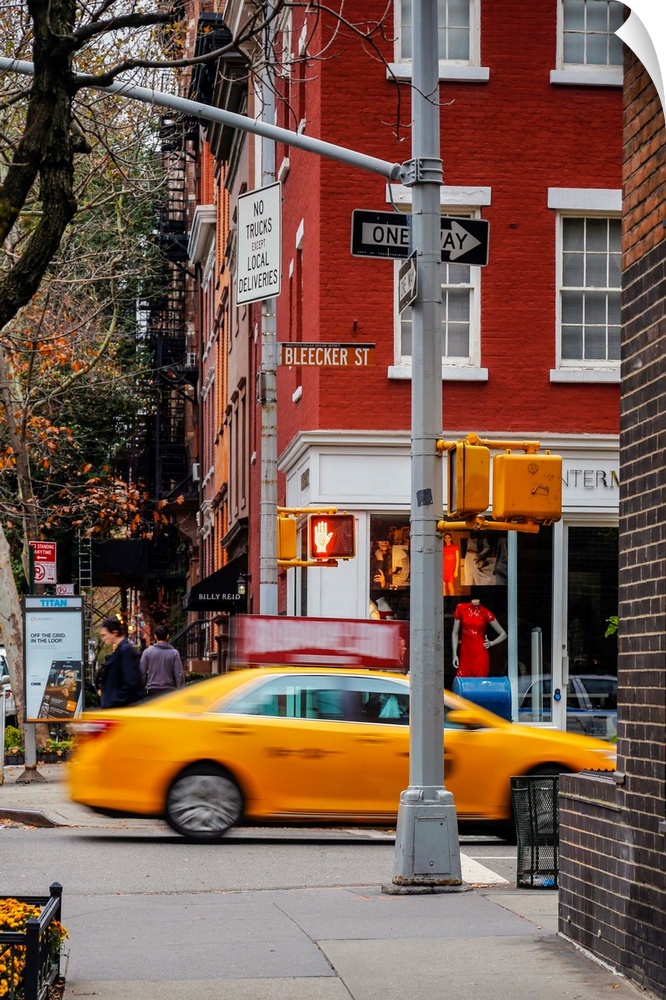 Bleeker Street, Greenwich Village, Manhattan, New York City, New York, USA.