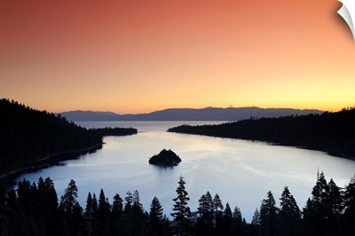 California-Nevada, Lake Tahoe, Emerald Bay