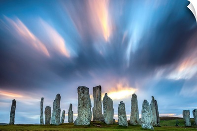 Callanish Standing Stones, Isle Of Lewis, Outer Hebrides, Scotland