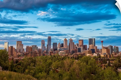Canada, Alberta, Calgary, City skyline