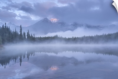 Canadian Rockies, Herbert Lake, Banff National Park, Alberta, Canada