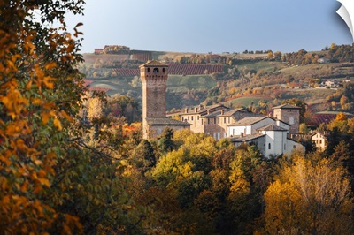 Castelvetro Di Modena During Autumn, Emilia Romagna, Italy