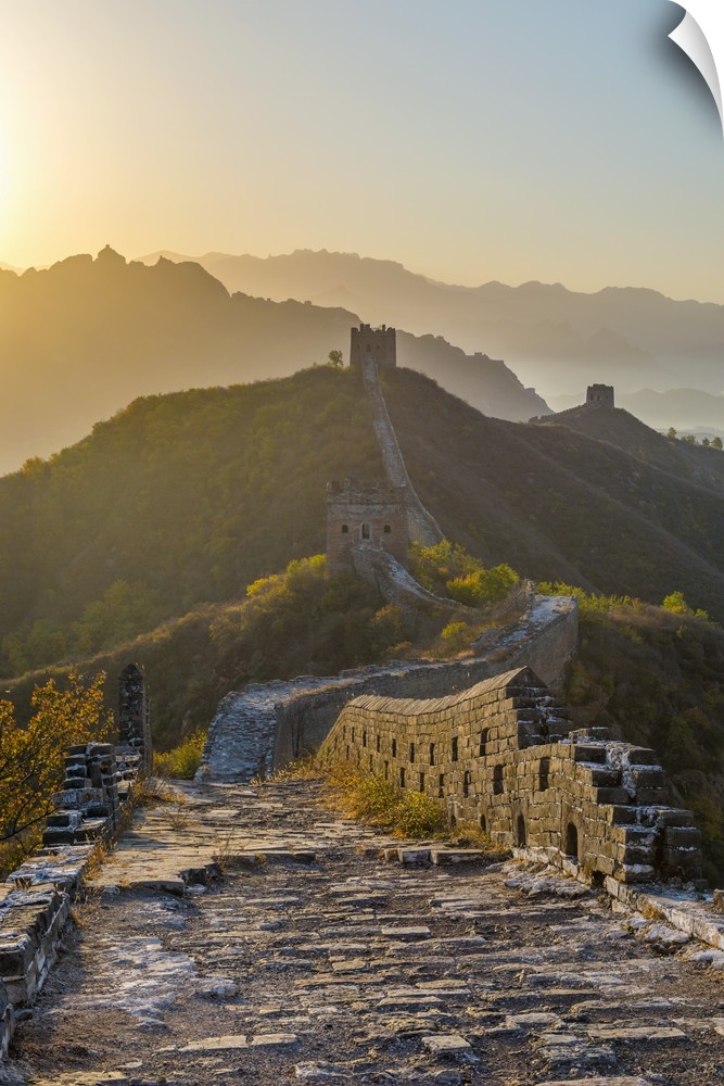 China, Hebei Province, Luanping County, Jinshanling, Great Wall of China (UNESCO World Heritage Site), Jinshanling section...