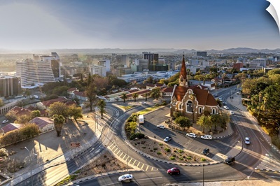 City Skyline, Windhoek, Khomas, Namibia